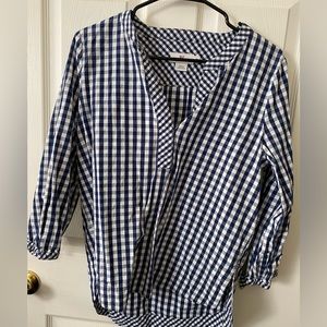 Vineyard Vines Gingham Blouse